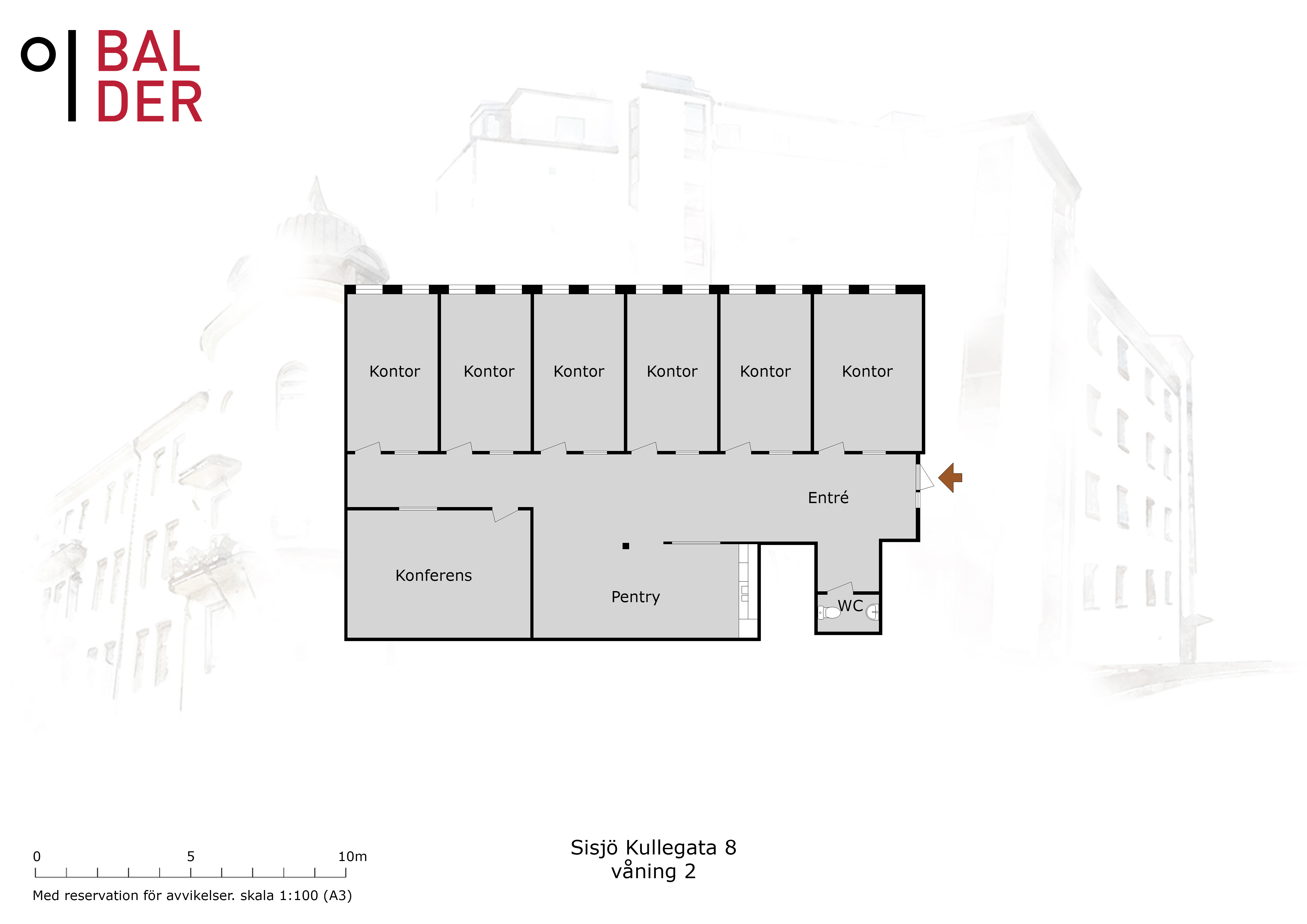 Kontor 193 kvm i Sisjön – Göteborg bild 3