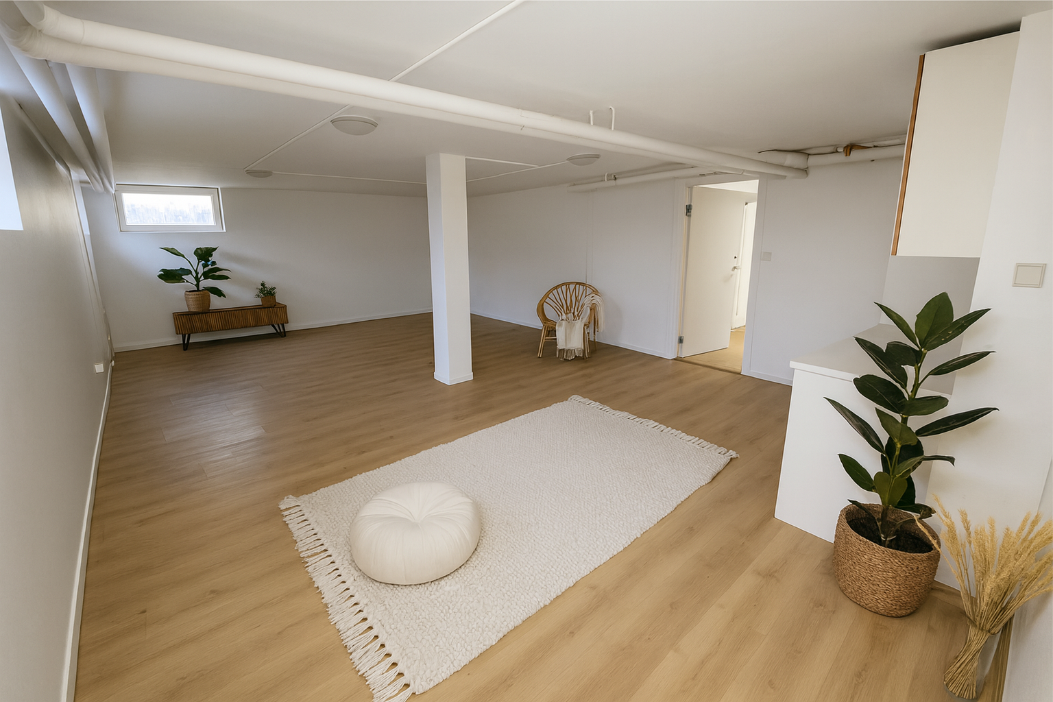 Källarlokal för kontor på Hisingen – Håkansgatan 3D bild 3