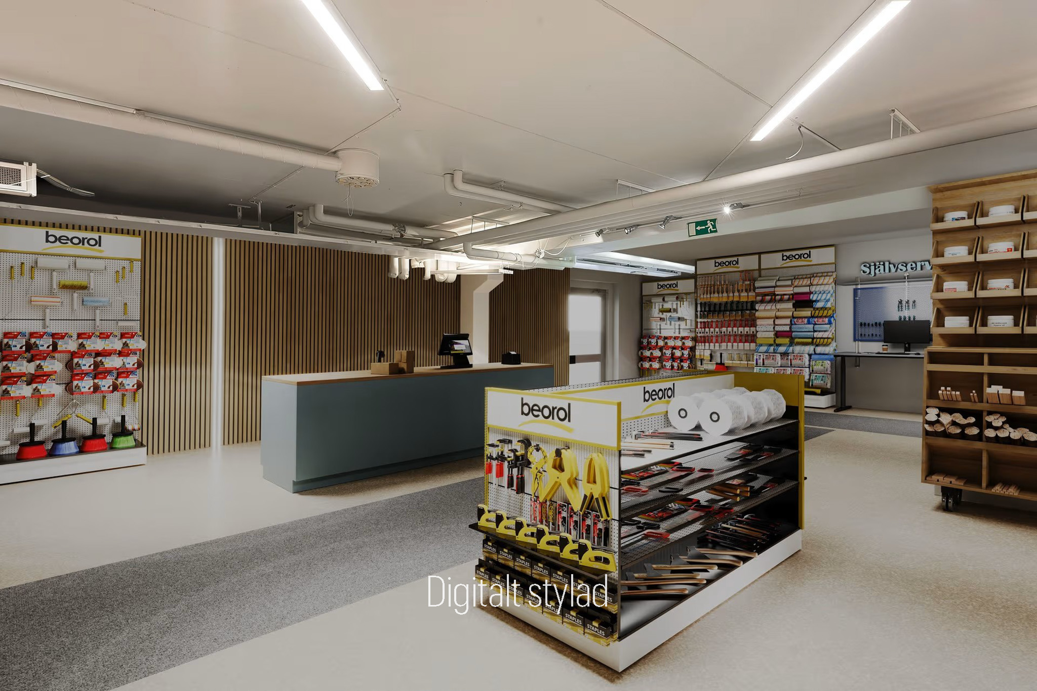 Butikslokal med lager i Kungens Kurva – Jägerhorns väg 8 bild 1